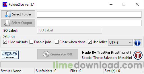 Folder2Iso