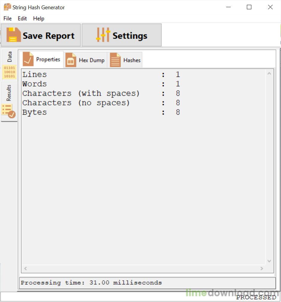String Hash Generator