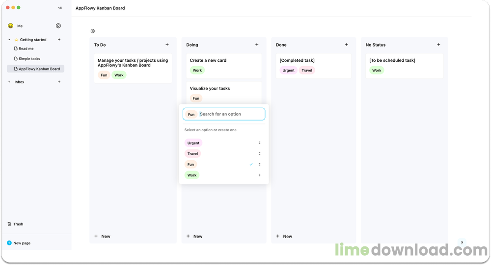 appflowy_light_mode_kanban_board.png