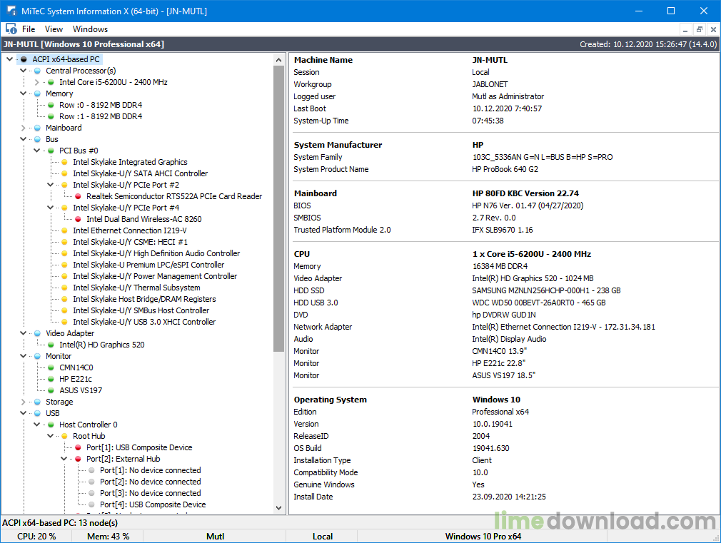 System Information X