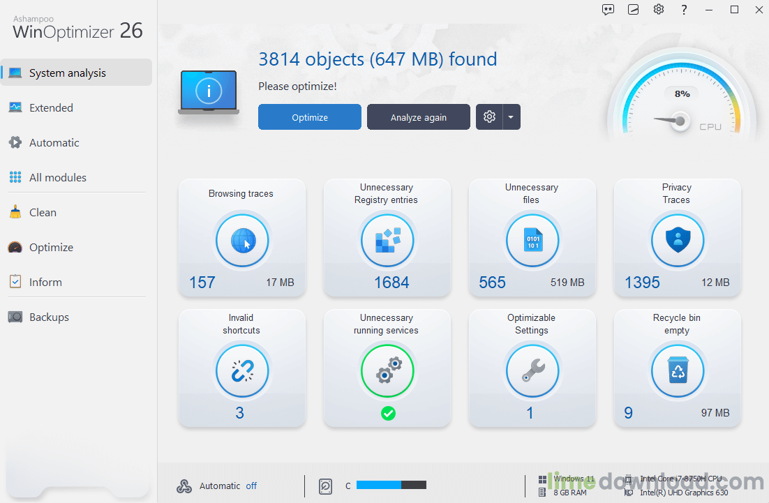 Ashampoo WinOptimizer