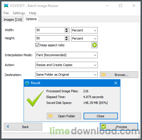 Vovsoft Batch Image Resizer