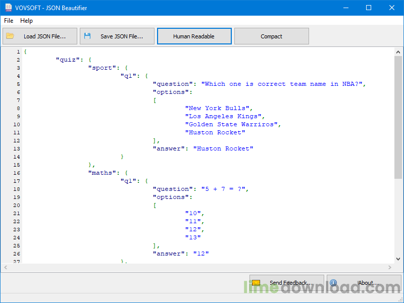 JSON Beautifier