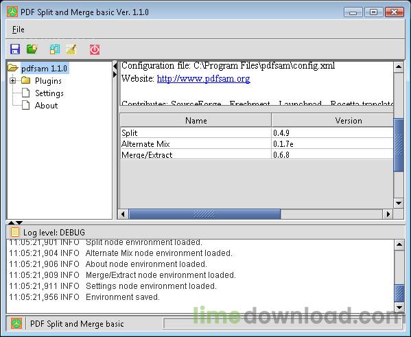 PDF Split and Merge