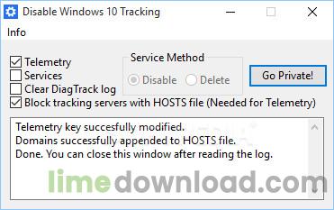 DisableWinTracking