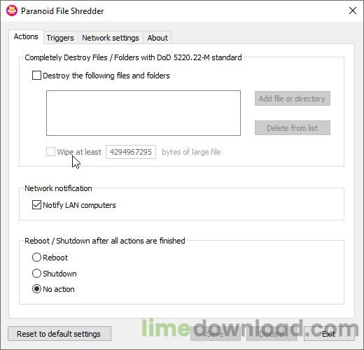 Paranoid File Shredder