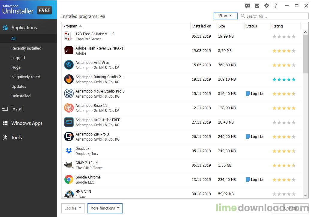 Ashampoo UnInstaller FREE