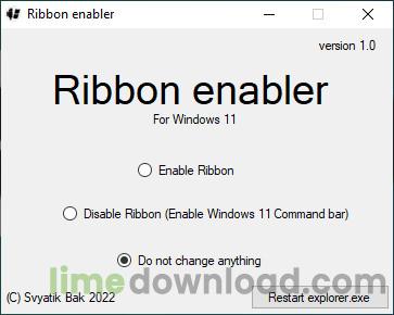 RibbonEnablerForWindows11