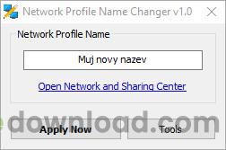 Network Profile Name Changer