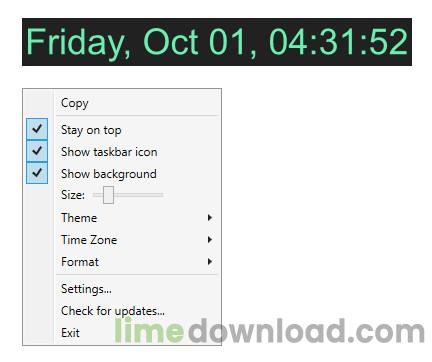 DesktopClock