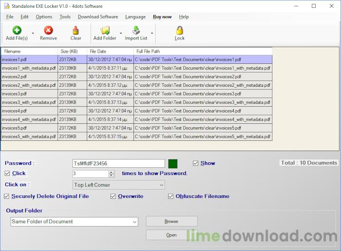 Standalone EXE Locker