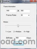xvidcalc
