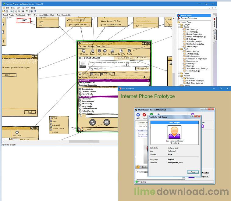 GUI Design Viewer