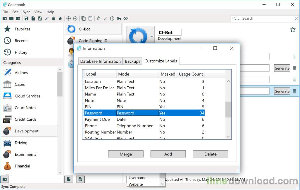 Codebook