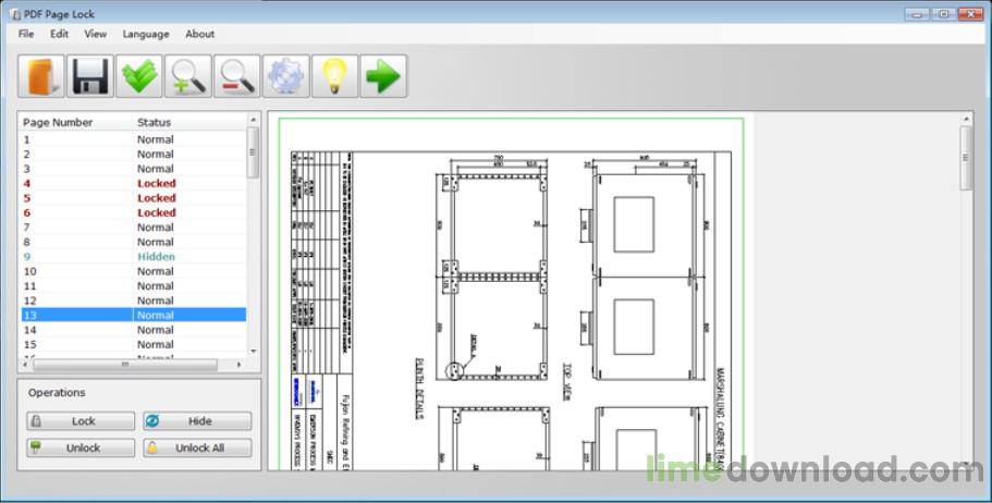PDF Page Lock