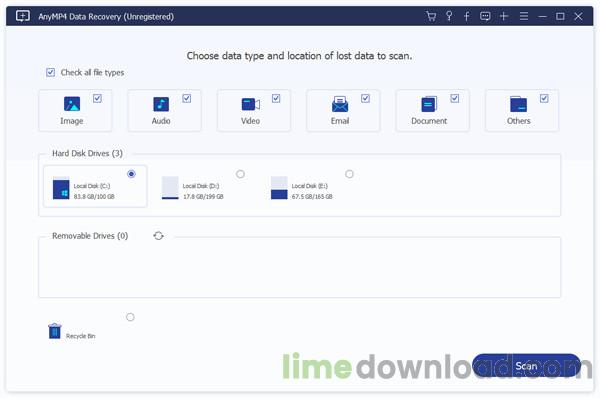 AnyMP4 Data Recovery