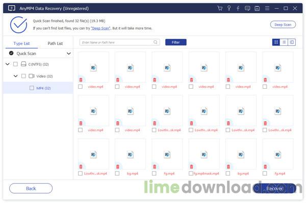 AnyMP4 Data Recovery