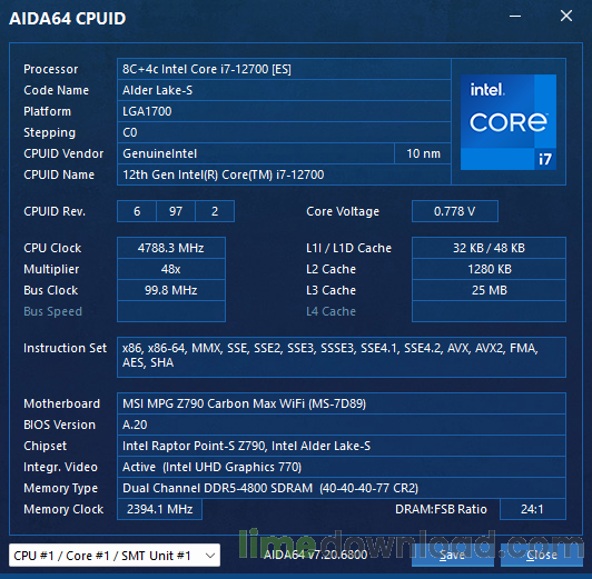 AIDA64 Engineer