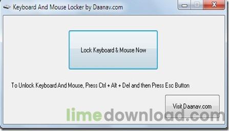 Keyboard And Mouse Locker
