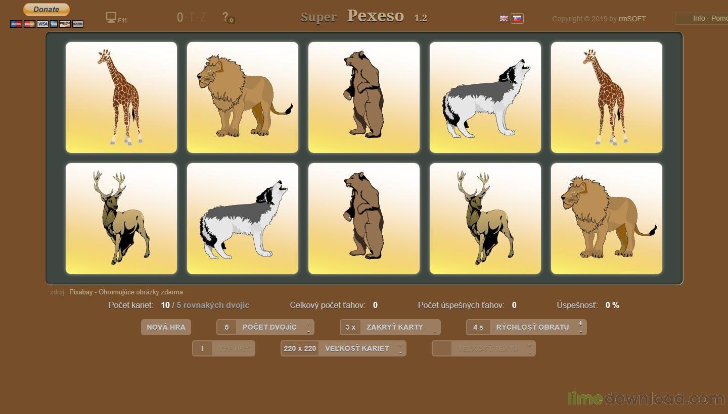 Pexeso - F - Hendikepovaní - slabozrací