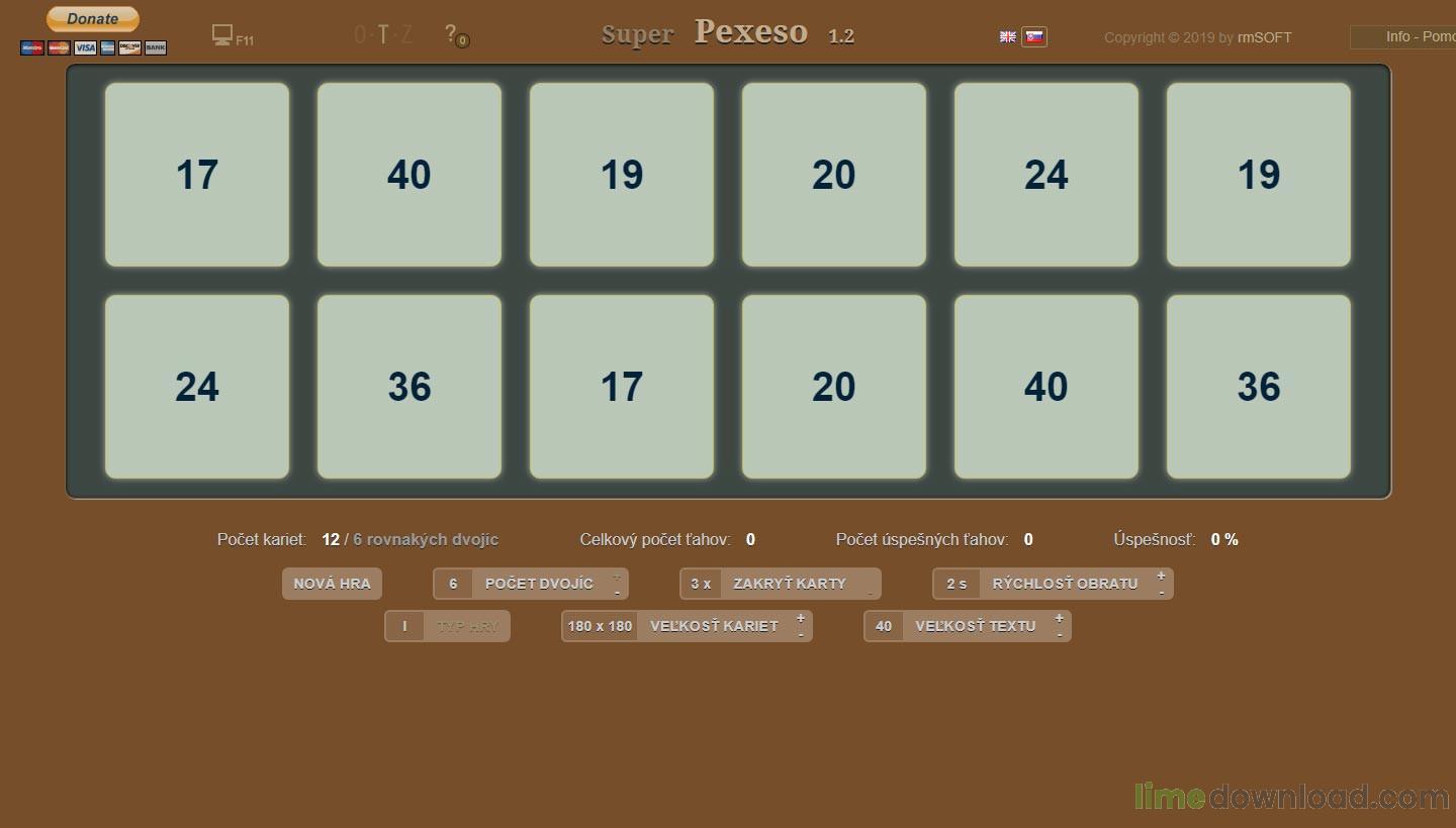 Pexeso - F - Hendikepovaní - slabozrací