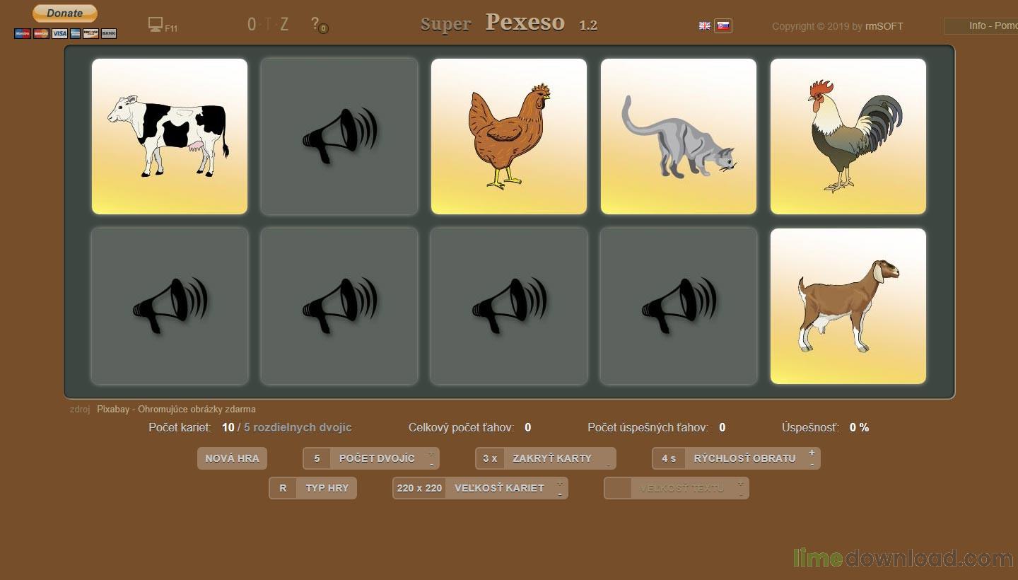 Pexeso - A - Nejmenší děti