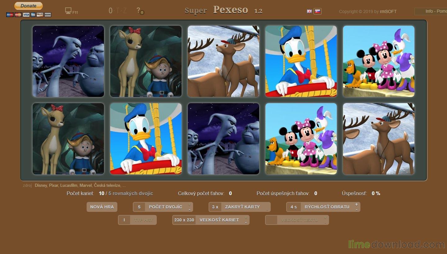 Pexeso - A - Nejmenší děti