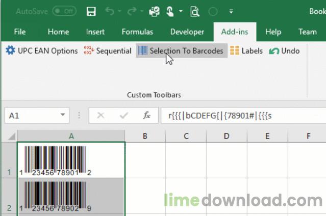 BarCodeWiz UPC EAN Barcode Fonts