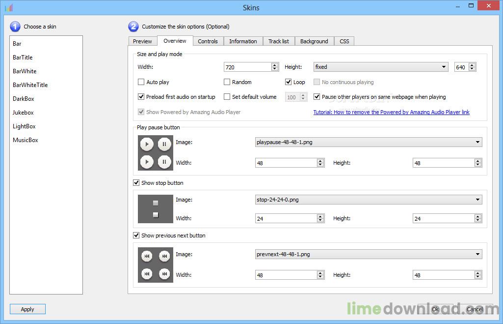 Amazing Audio Player