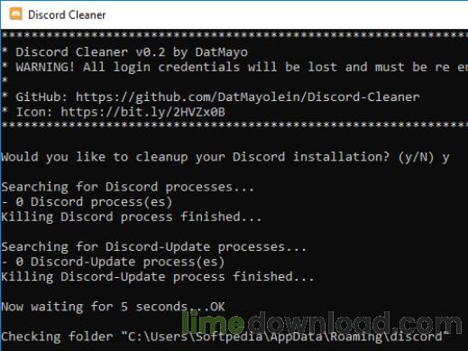 Discord Cleaner