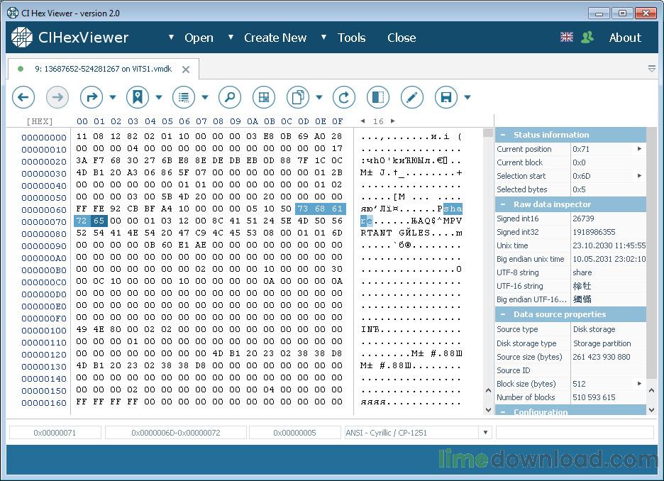 CI Hex Viewer
