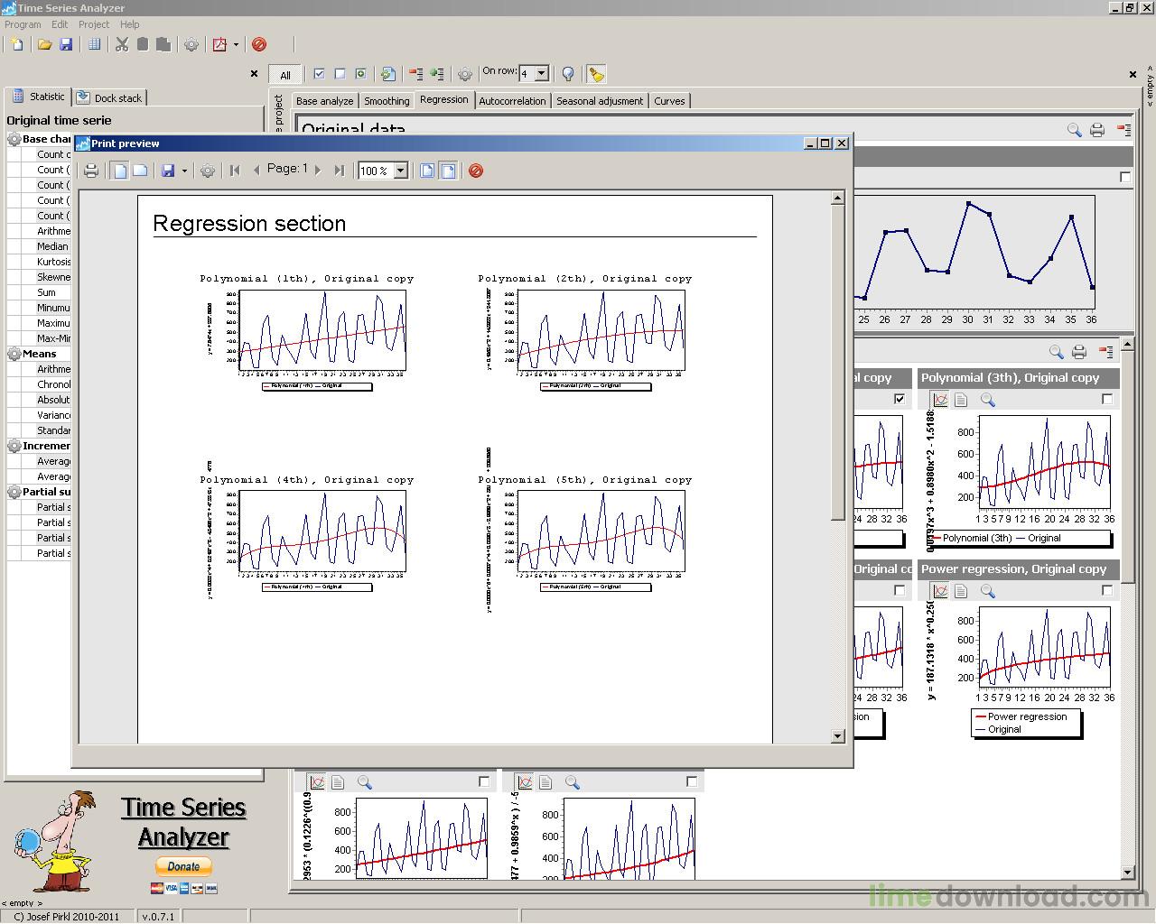 Time Series Analyzer