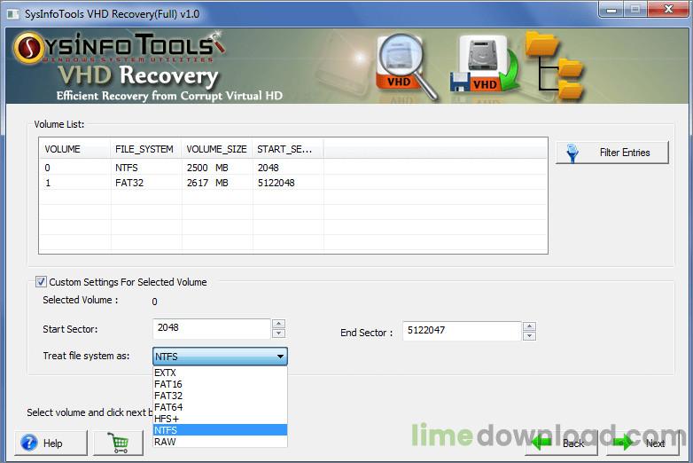 SysInfoTools VHD Recovery