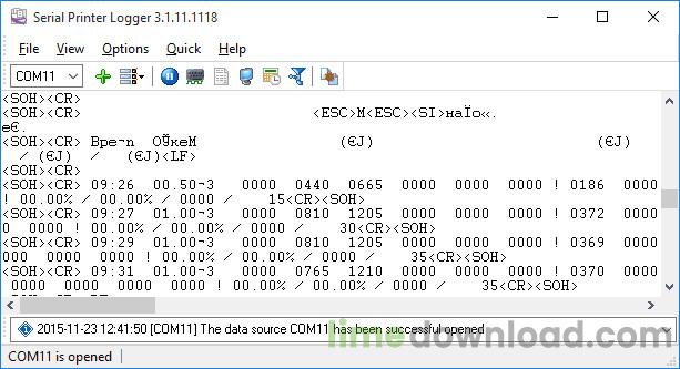 Serial Printer Logger