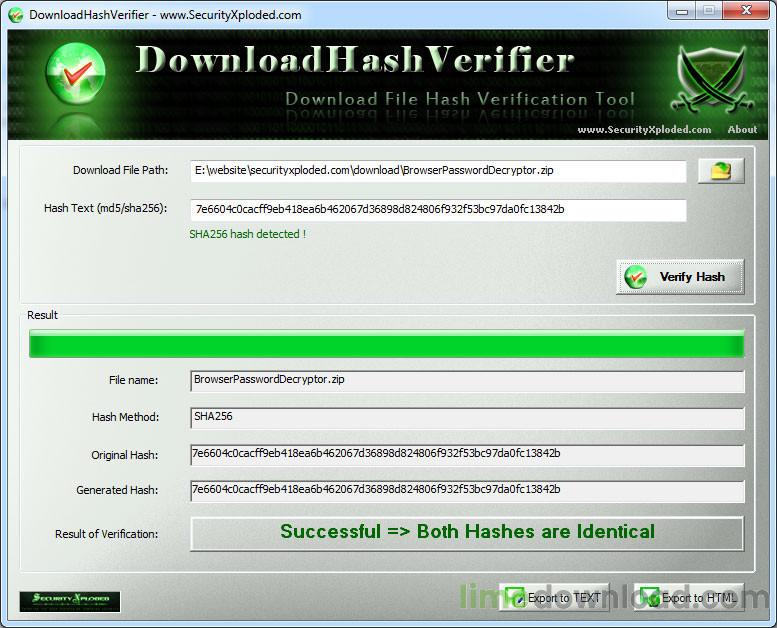 Download Hash Verifier