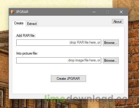 JPGRAR Create/Extract