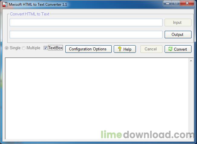 Mwisoft HTML to Text Converter