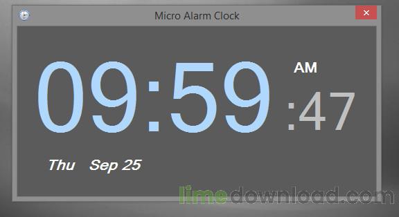 Micro Alarm Clock