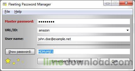 Fleeting Password Manager