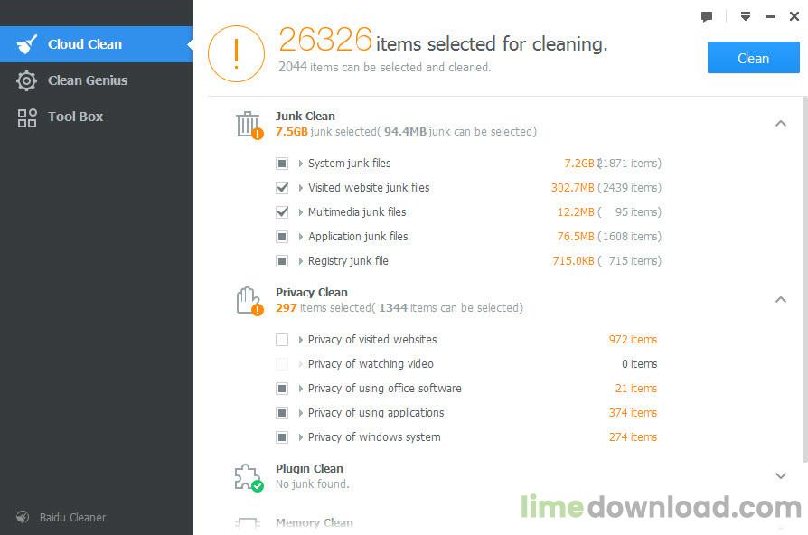 Baidu Cleaner