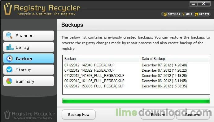 Registry Recycler Portable