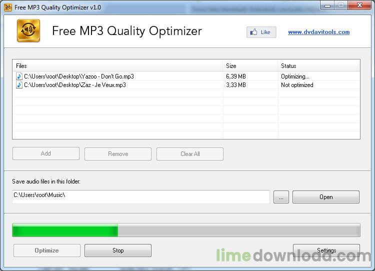 Free MP3 Quality Optimizer