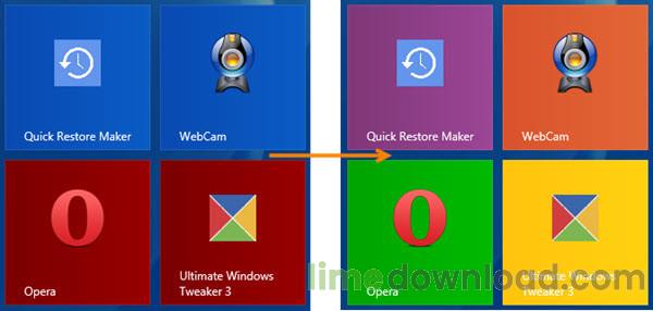 Windows Tile Color Changer