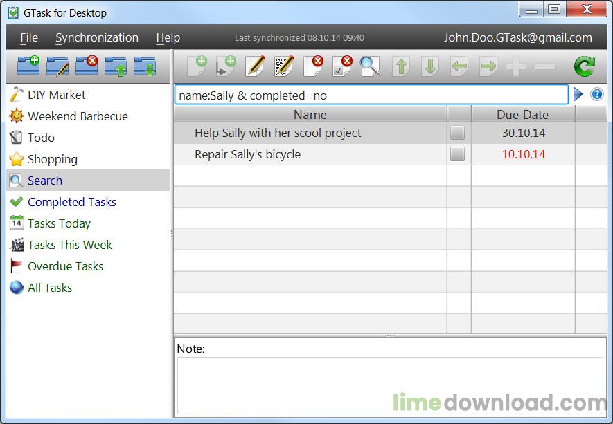 GTask for Desktop