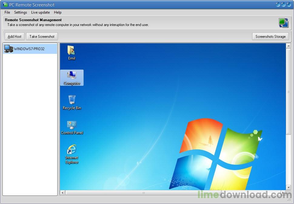 PC Remote Screenshot