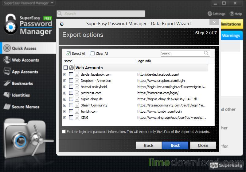 SuperEasy Password Manager Free