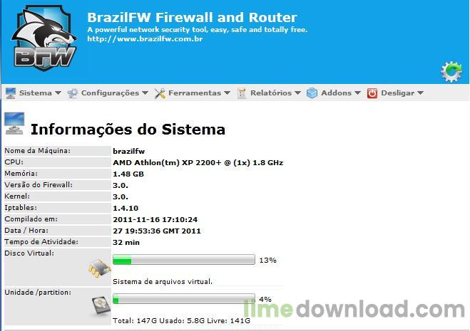 BrazilFW Firewall and Router