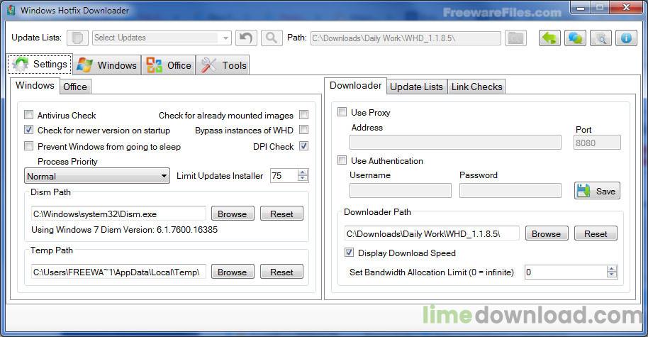 Windows Hotfix Downloader