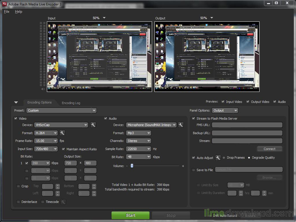 Adobe Flash Media Live Encoder