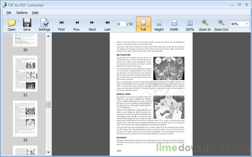 TIF to PDF Converter